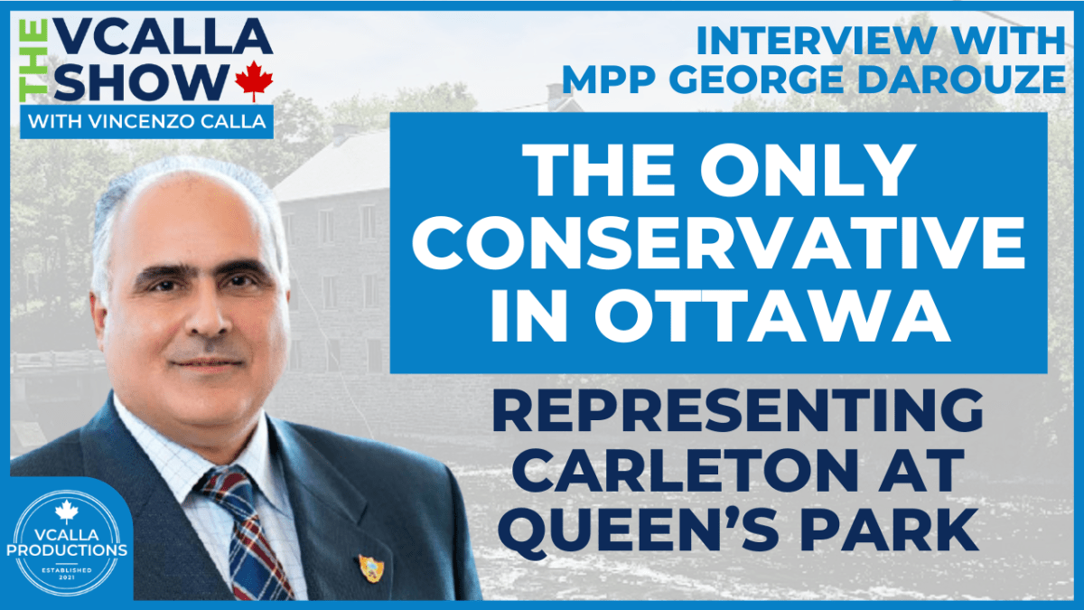 The only Conservative in Ottawa: Interview with MPP George&nbsp;Darouze